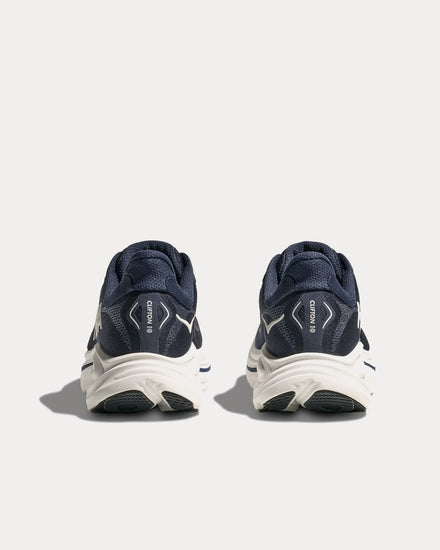 HOKA Clifton 10 Navy / White Running Shoes - 3