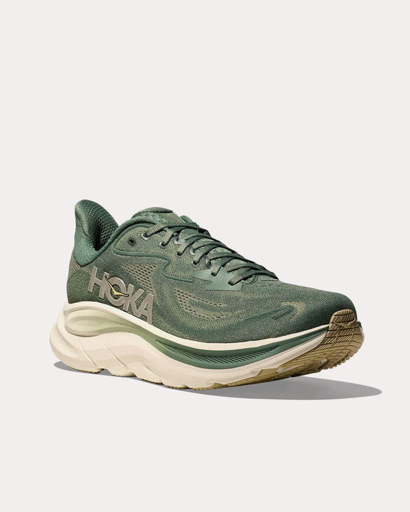 HOKA Clifton 10 Fern / Truffle Salt Running Shoes - 3