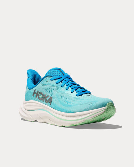 HOKA Clifton 10 Skyward Blue / Cielo Blue Running Shoes - 3