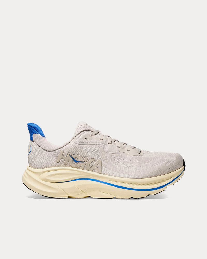 HOKA Clifton 10 Stucco / Virtual Blue Running Shoes - 1