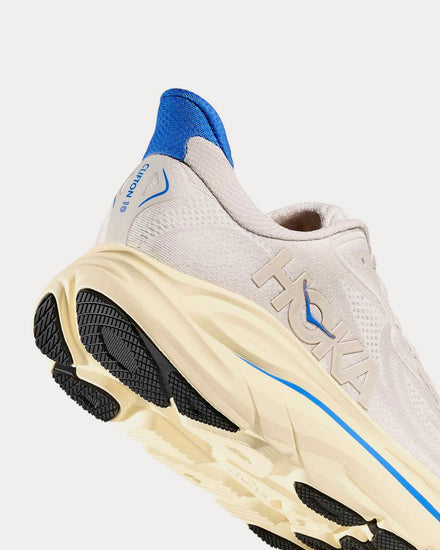 HOKA Clifton 10 Stucco / Virtual Blue Running Shoes - 5