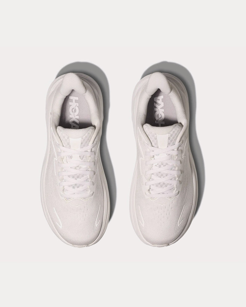 Hoka Clifton 10 White / White Running Shoes - 2