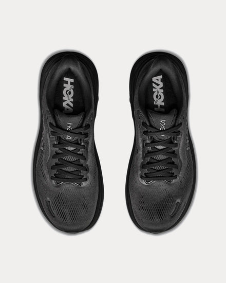 HOKA Clifton 11 Black / Black Running Shoes - 2