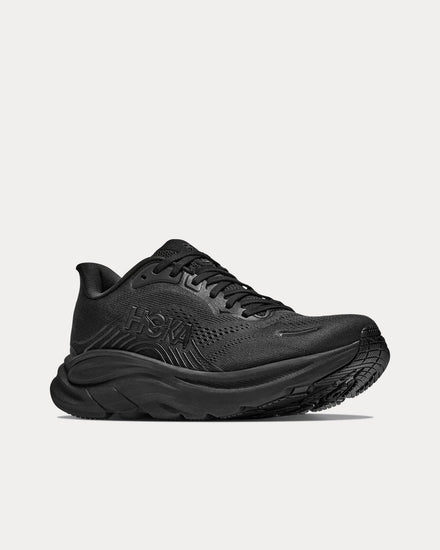 HOKA Clifton 11 Black / Black Running Shoes - 3