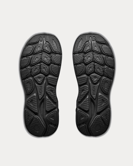 HOKA Clifton 11 Black / Black Running Shoes - 5