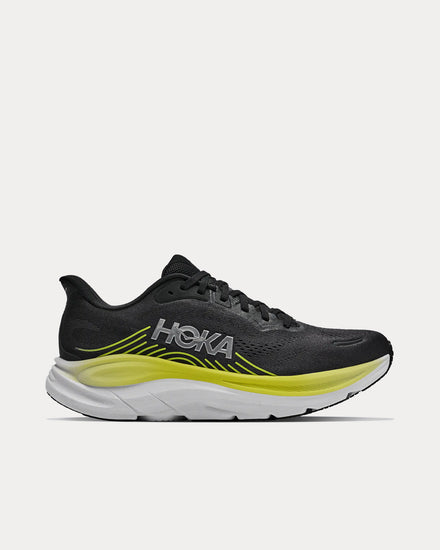 HOKA Clifton 11 Black / Cosmic Grey Running Shoes - 1