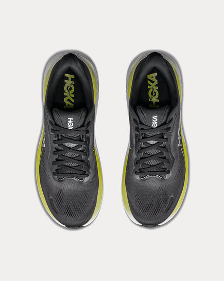 HOKA Clifton 11 Black / Cosmic Grey Running Shoes - 2