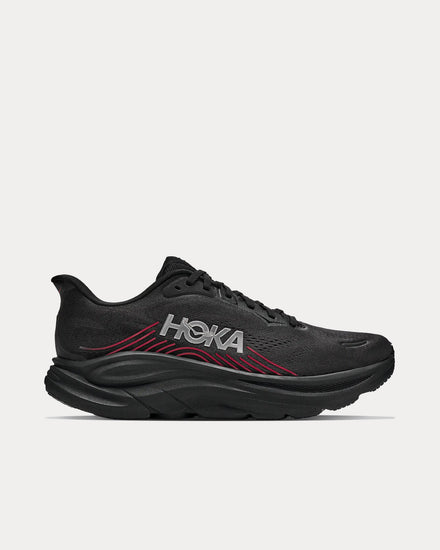 HOKA Clifton 11 Black / Pepper Running Shoes - 1