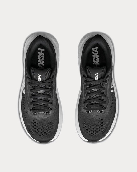 HOKA Clifton 11 Black / White Running Shoes - 2