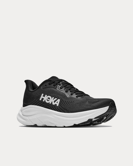 HOKA Clifton 11 Black / White Running Shoes - 3
