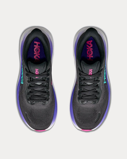 HOKA Clifton 11 Black / Neon Nebula Running Shoes - 2