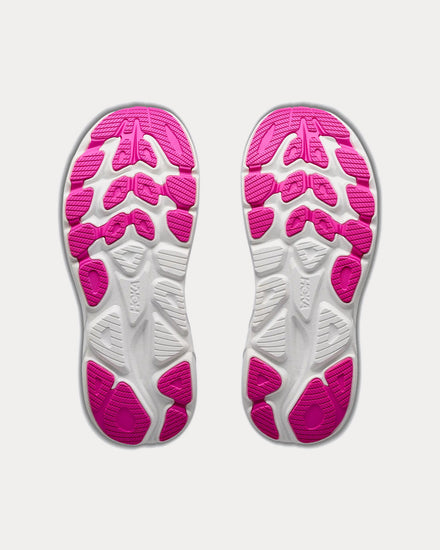 HOKA Clifton 11 Black / Neon Nebula Running Shoes - 5