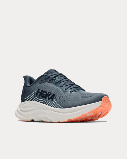 HOKA Clifton 11 Faded Navy / Glimmering Blue Running Shoes - 3