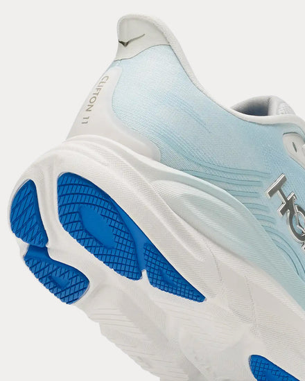 HOKA Clifton 11 Frost / Glimmering Blue Running Shoes - 6
