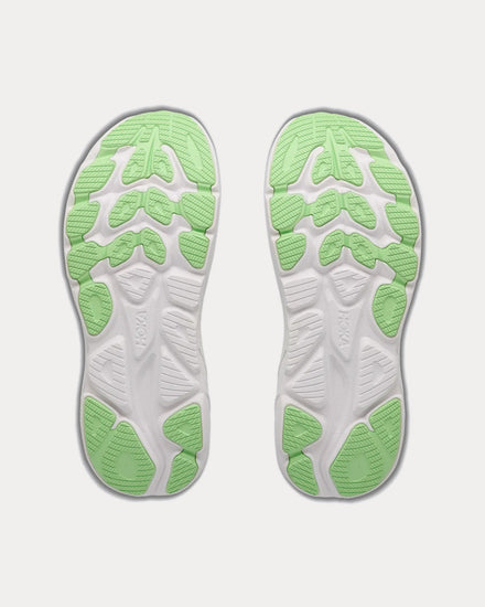 HOKA Clifton 11 Frost / Neon Yuzu Running Shoes - 5