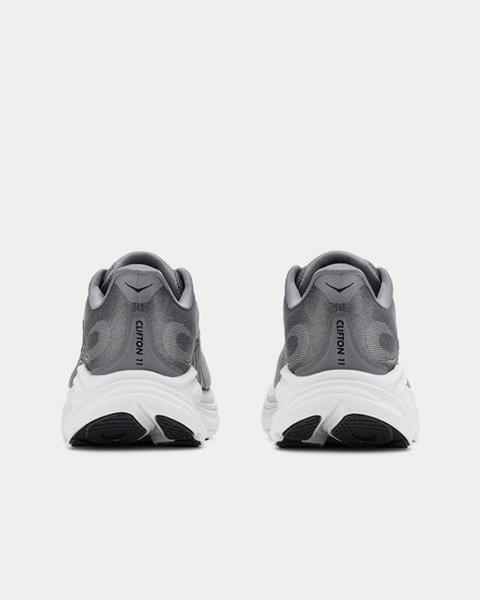 HOKA Clifton 11 Galactic Grey / Stellar Grey Running Shoes - 4