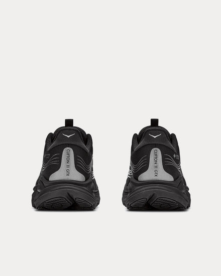 HOKA Clifton 11 GTX Black / Black Running Shoes - 4