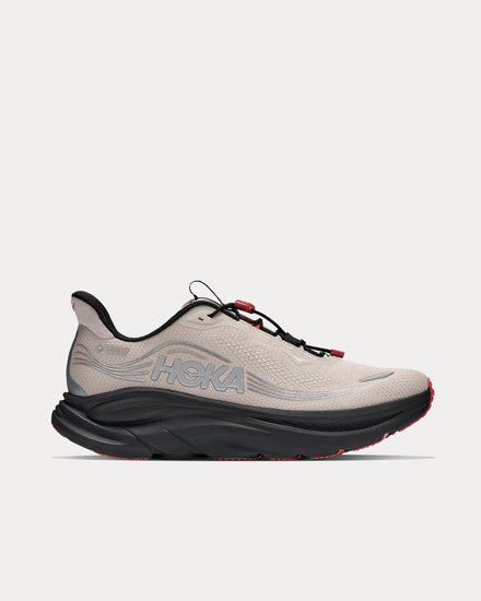 HOKA Clifton 11 GTX River Rock Grey / Carbon Black Running Shoes - 1