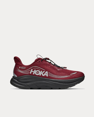 HOKA Clifton 11 GTX Varsity Burgundy / Carbon Black Running Shoes