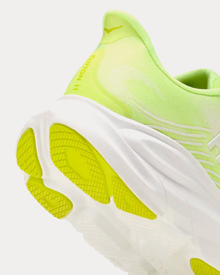 HOKA Clifton 11 Neon Yuzu / Frost Running Shoes - 4