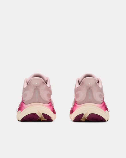 HOKA Clifton 11 Pink Opal / Alabaster Running Shoes - 4