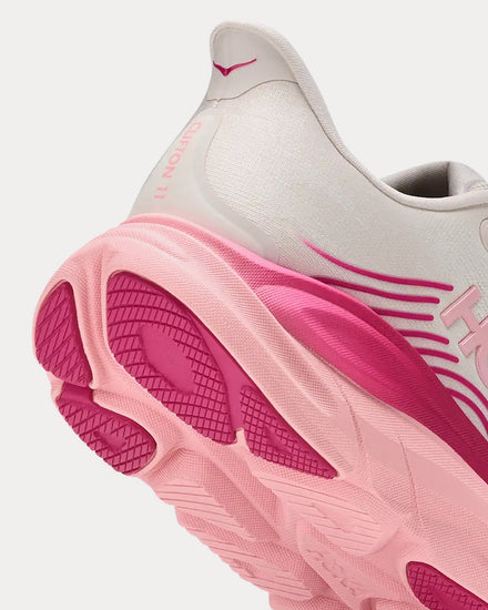 HOKA Clifton 11 Rose Cream / Dewy Pink Running Shoes - 5
