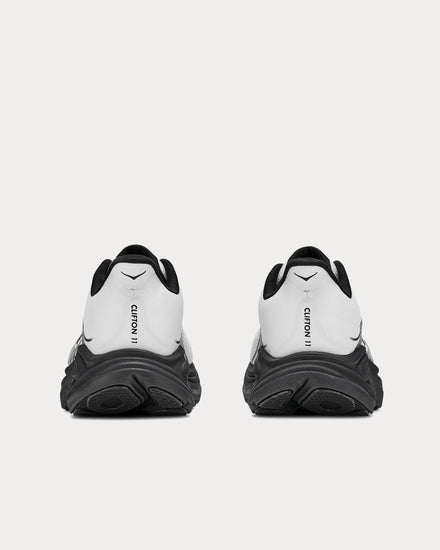 HOKA Clifton 11 White / Black Running Shoes - 4