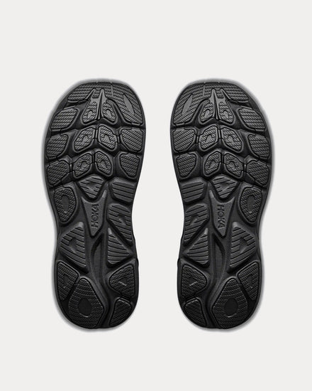 HOKA Clifton 11 White / Black Running Shoes - 5