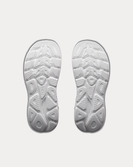 HOKA Clifton 11 White / White Running Shoes - 5