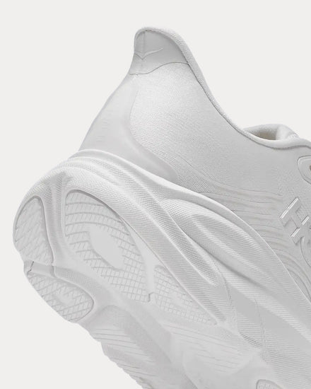 HOKA Clifton 11 White / White Running Shoes - 6