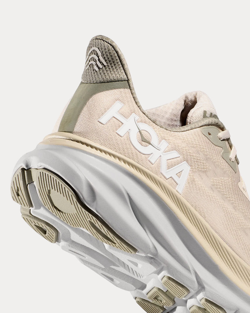 HOKA Clifton 9 Oat Milk / Barley Running Shoes - 3