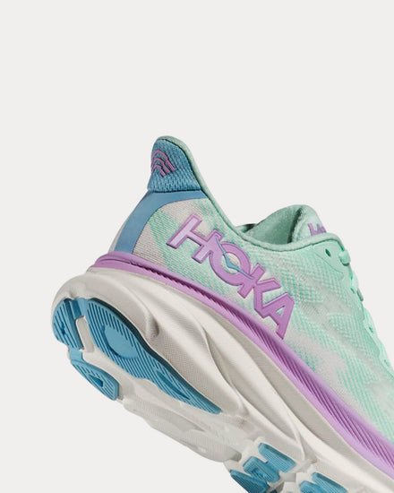 HOKA Clifton 9 Sunlit Ocean / Lilac Mist Running Shoes - 3