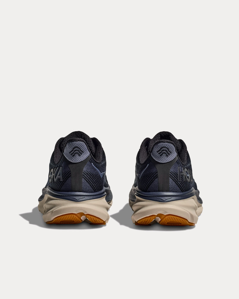 Hoka Clifton 9 Black / Varsity Navy Running Shoes - 3