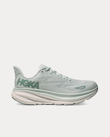 HOKA Clifton 9 Droplet Grey / Druzy Running Shoes
