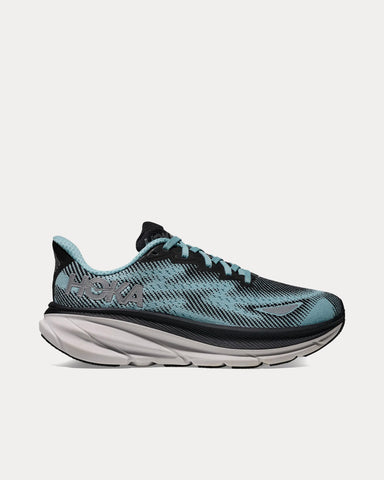 HOKA Clifton 9 GTX Black / Raindrop Running Shoes