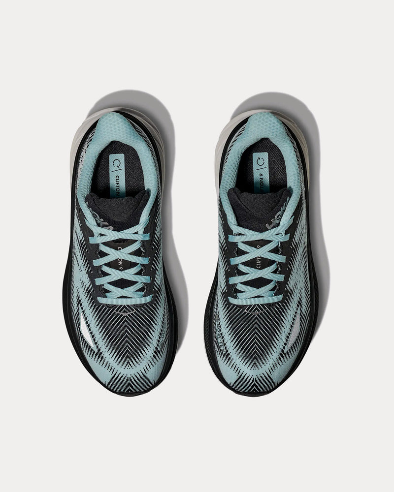 HOKA Clifton 9 GTX Black / Raindrop Running Shoes - 2