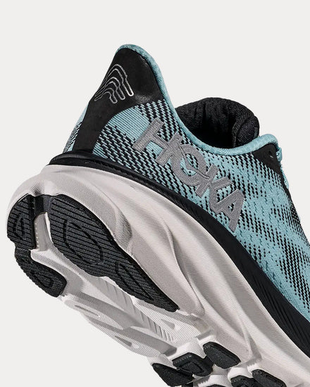 HOKA Clifton 9 GTX Black / Raindrop Running Shoes - 5