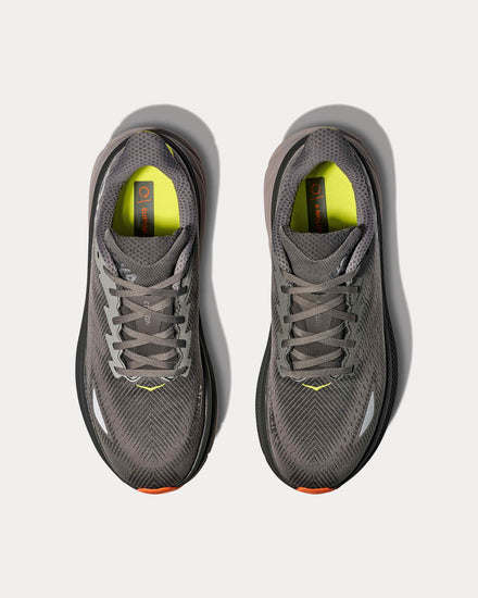 HOKA Clifton 9 GTX Asphalt Grey / Gravel Zest Running Shoes - 2