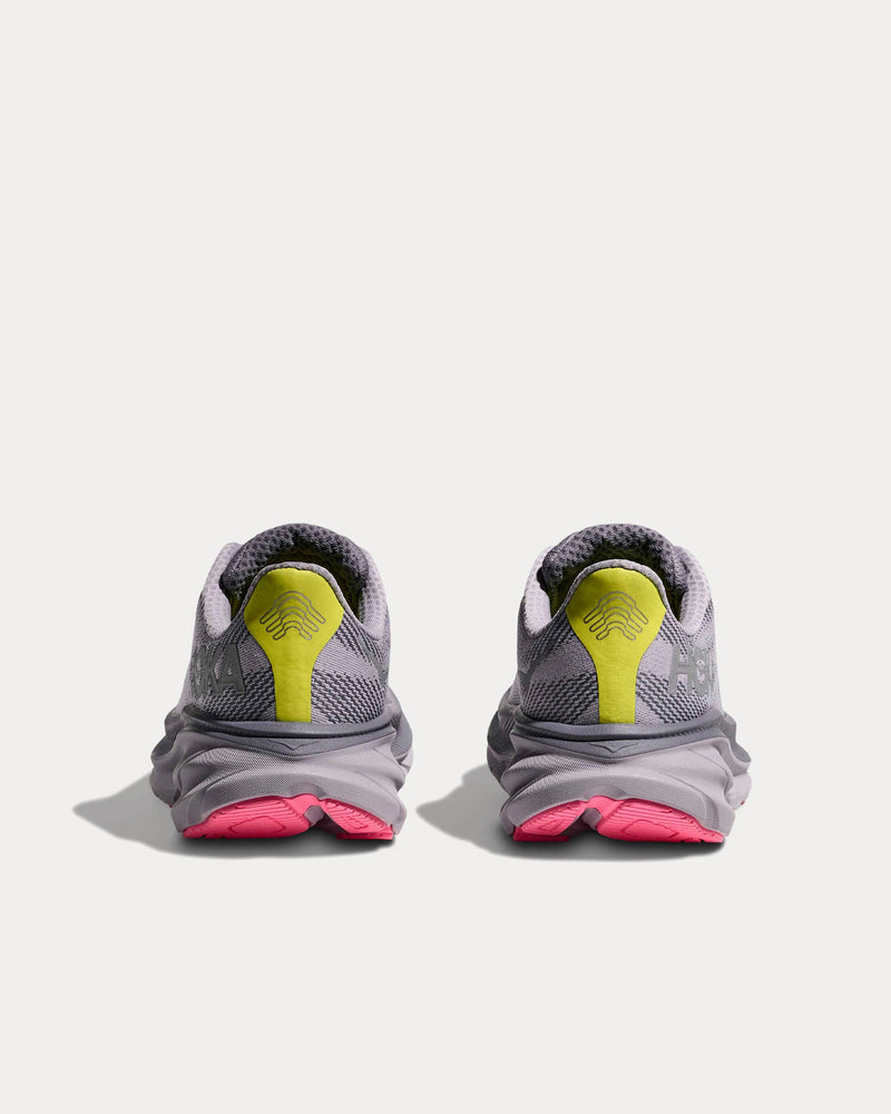 HOKA Clifton 9 GTX Grey Skies / Foggy Grey Running Shoes - 4