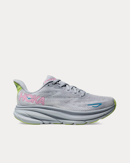 HOKA Clifton 9 Gull / Sea Ice Running Shoes - 1