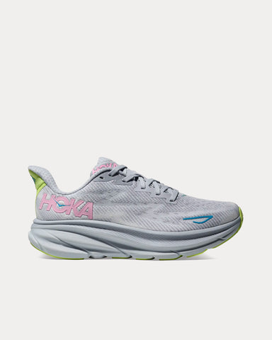 HOKA Clifton 9 Gull / Sea Ice Running Shoes