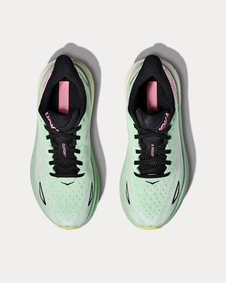 HOKA Clifton 9 Mint Fluorite / Snow Melt Running Shoes - 2