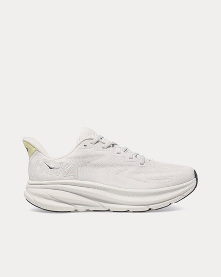 HOKA Clifton 9 Cosmic Grey / White Running Shoes - 1