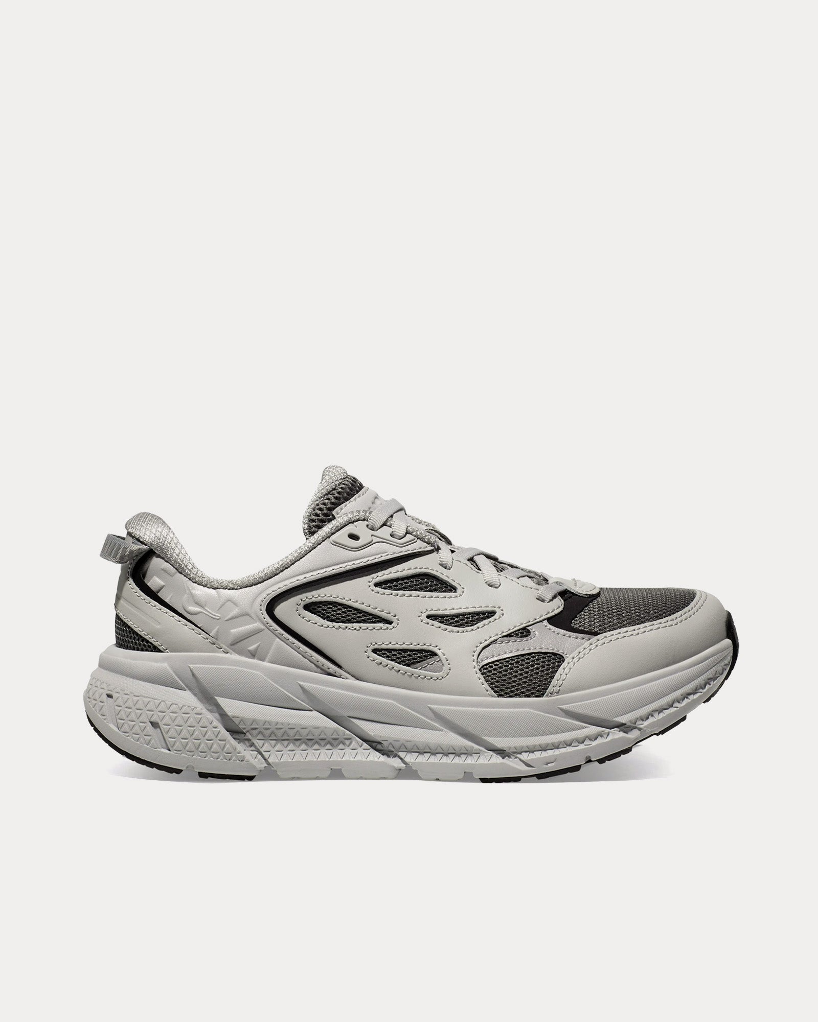 HOKA Unisex Clifton L Stellar Grey / Stardust Running Shoes