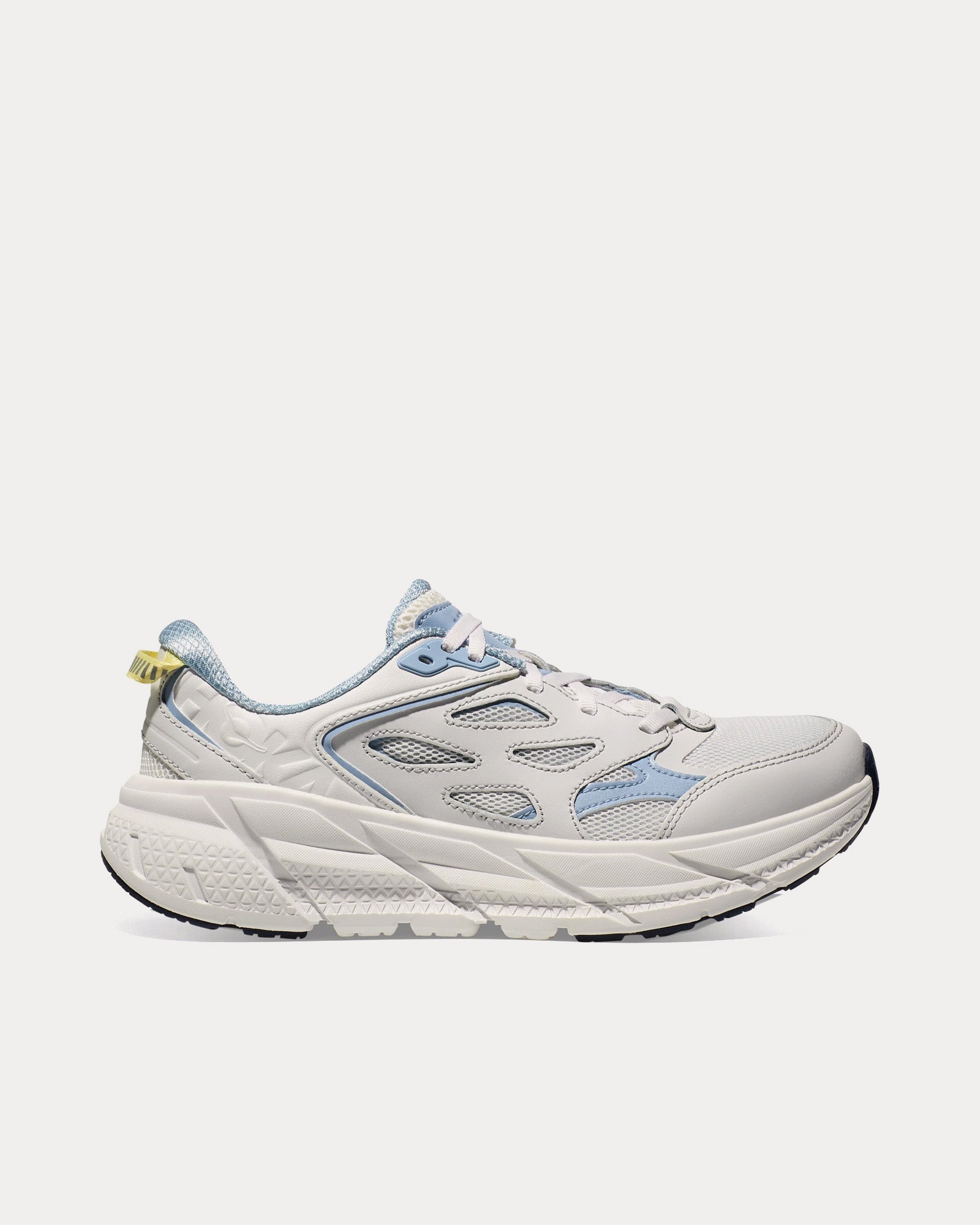 HOKA Unisex Clifton L Cosmic Grey / Varsity Navy Running Shoes