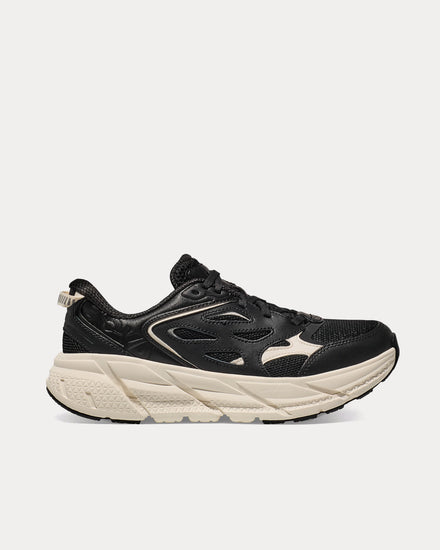 HOKA Unisex Clifton L Obsidian / Alabaster Running Shoes