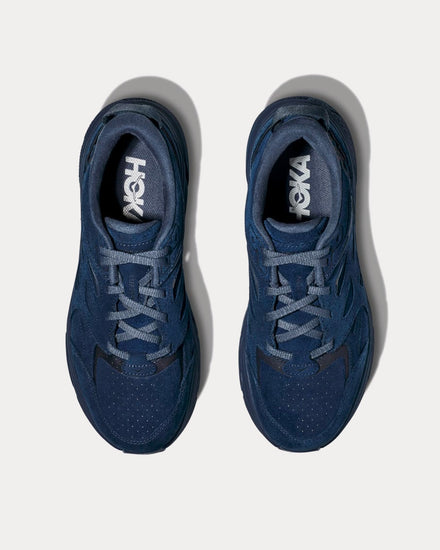 HOKA Clifton L Suede Outerspace / Outerspace Running Shoes - 2