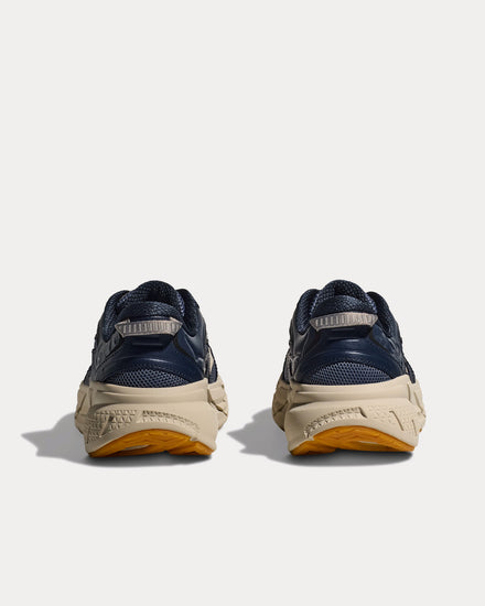 HOKA Clifton L Varsity Navy / Sesame Running Shoes - 3