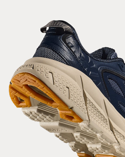 HOKA Clifton L Varsity Navy / Sesame Running Shoes - 4