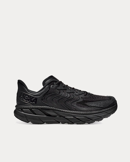 HOKA Clifton LS Black / Asphalt Running Shoes - 1